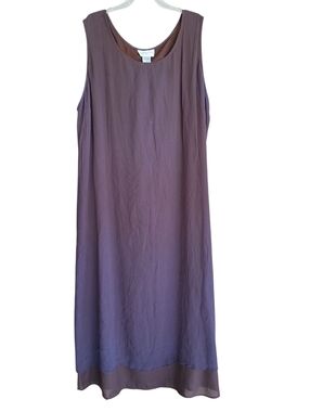 Whimsigoth 2X Fairy Resort Summer Beach Witchy Purple Maxi Dress Rayon Lagenlook